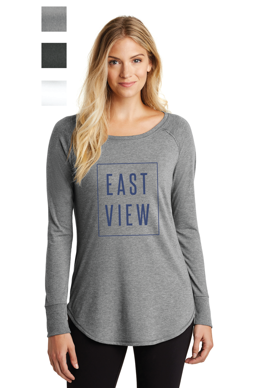 Eastview Long Sleeve Triblend Tunic