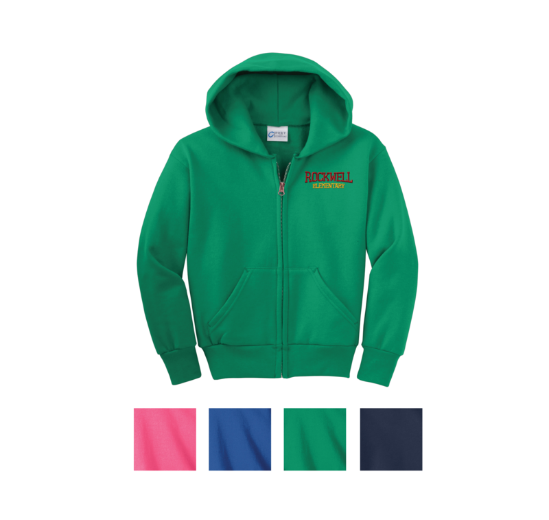 Port &amp; Company® - Zip Up Hooded Sweatshirt