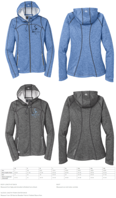 Embroidered OGIO ENDURANCE Pursuit 1/4-Zip - Skyview Acro Gym
