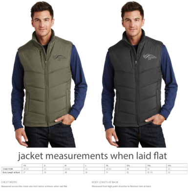 Embroidered Port Authority Puffy Vest - FCFSC