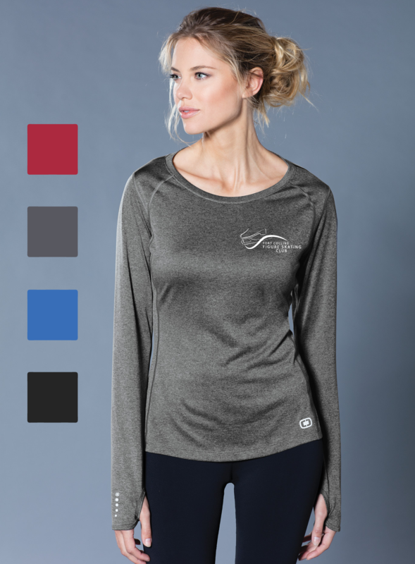 OGIO ENDURANCE Ladies Long Sleeve Pulse Crew - FCFSC