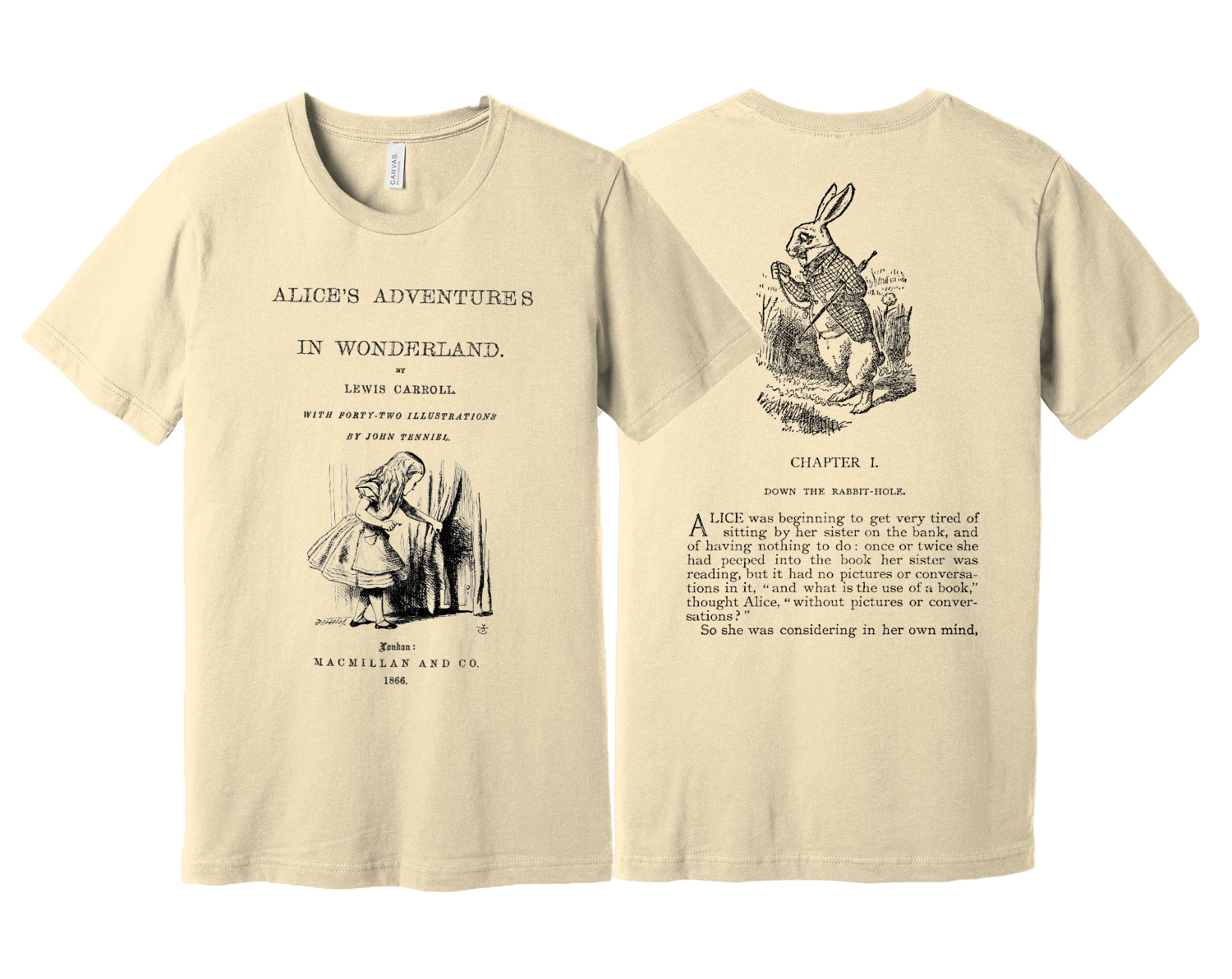 Alice in Wonderland by Lewis Carroll Shirt