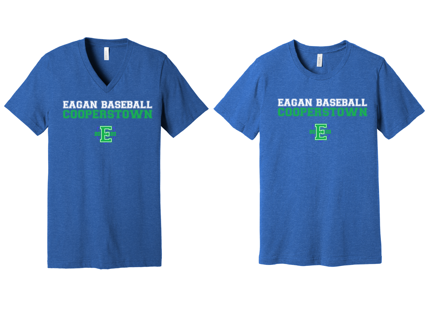 2020 Eagan Cooperstown Team Shirt - Adult and Youth