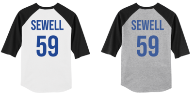 Eagan Wildcats Sport-Tek Colorblock Raglan Jersey