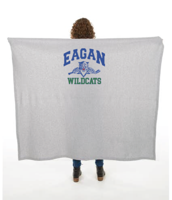 Eagan Wildcat Hockey Sweatshirt Blanket