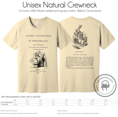 Alice in Wonderland by Lewis Carroll Shirt