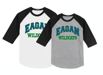 Eagan Wildcats Sport-Tek® Colorblock Raglan Jersey
