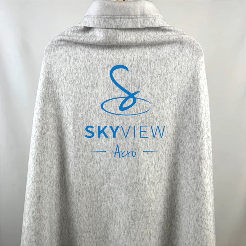 Sweatshirt Blanket - Skyview Acro Gym