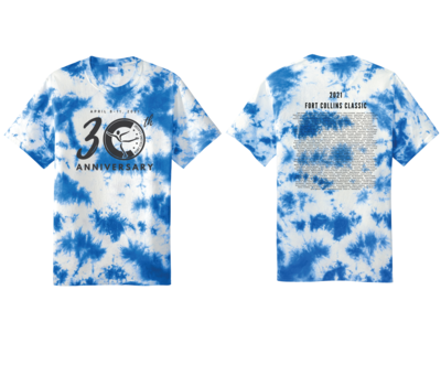 Crystal Tie-Dye Tee - Fort Collins Classic