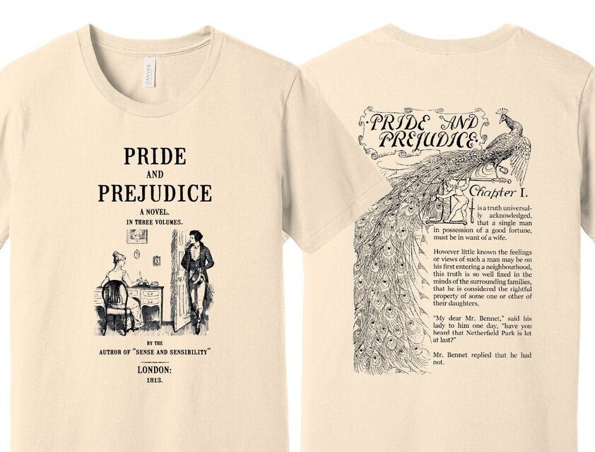 Pride and Prejudice by Jane Austen Shirt