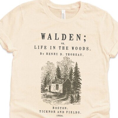 Walden by Henry David Thoreau Shirt