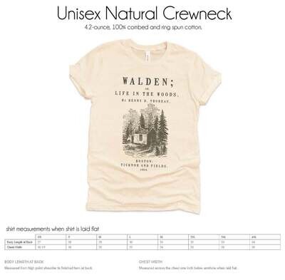 Walden by Henry David Thoreau Shirt