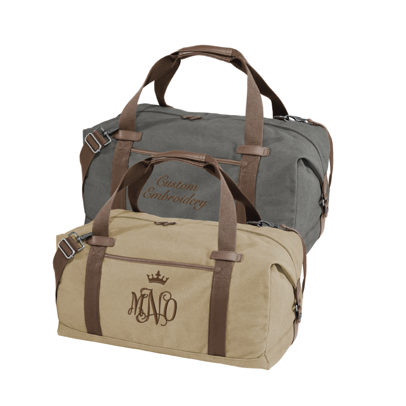 Port Authority Cotton Canvas Duffel Bag