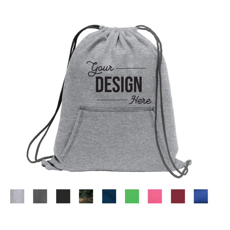 Port &amp; Company Core Fleece Sweatshirt Cinch Pack Bag
