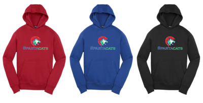 SpartaCats Pullover Hoodie - Adult, Youth &amp; Tall