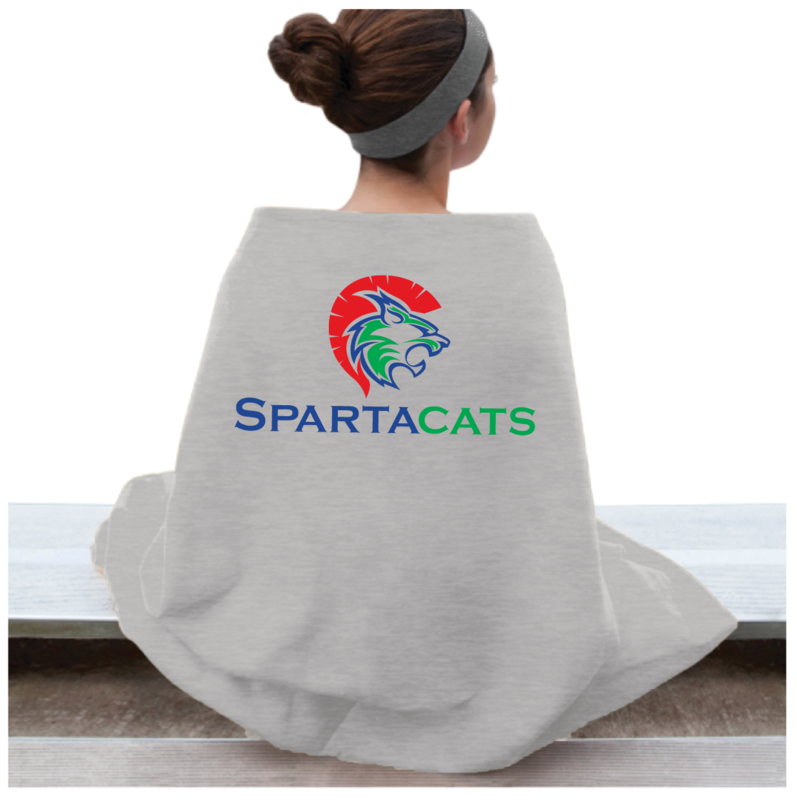 SpartaCats Sweatshirt Blanket