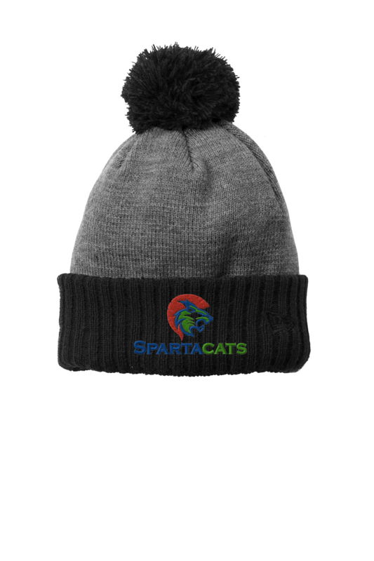 SpartaCats Colorblock Cuffed Beanie