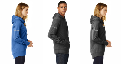 Eagan Ice Crystal New Era Tri-Blend Hoodie
