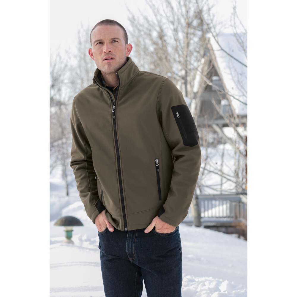 Custom Eddie Bauer Rugged Ripstop Soft Shell Jacket