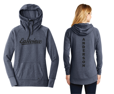 Eastview Lightning - New Era Ladies Tri-Blend Pullover Hoodie