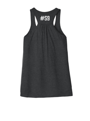 Eagan Lacrosse Bella Canvas Women’s Flowy Racerback Tank