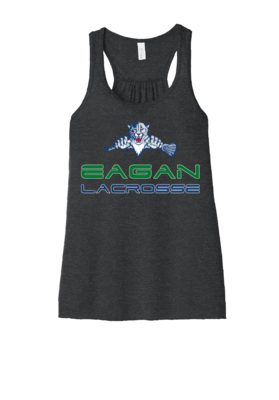 Eagan Lacrosse Bella Canvas Women’s Flowy Racerback Tank