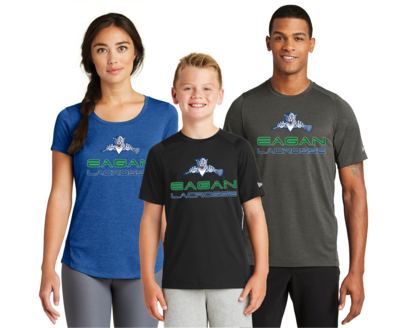 Eagan Lacrosse Performance Crew Tee - Adult and Youth