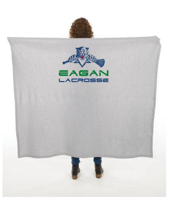 Eagan Lacrosse Sweatshirt Blanket