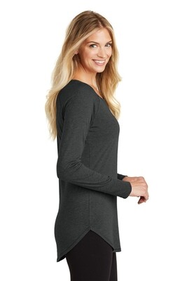 SpartaCats Women’s Triblend Long Sleeve Tunic Tee