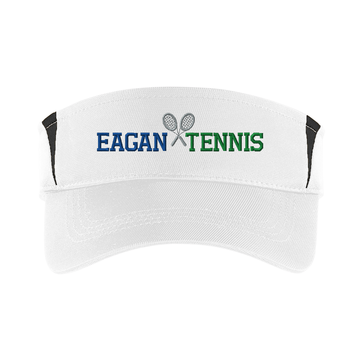 Eagan Tennis Sport-Tek Dry Zone® Colorblock Visor