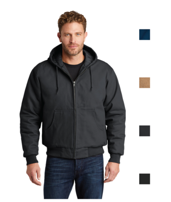 CornerStone - Duck Cloth Hooded Work Jacket - Regular & Tall