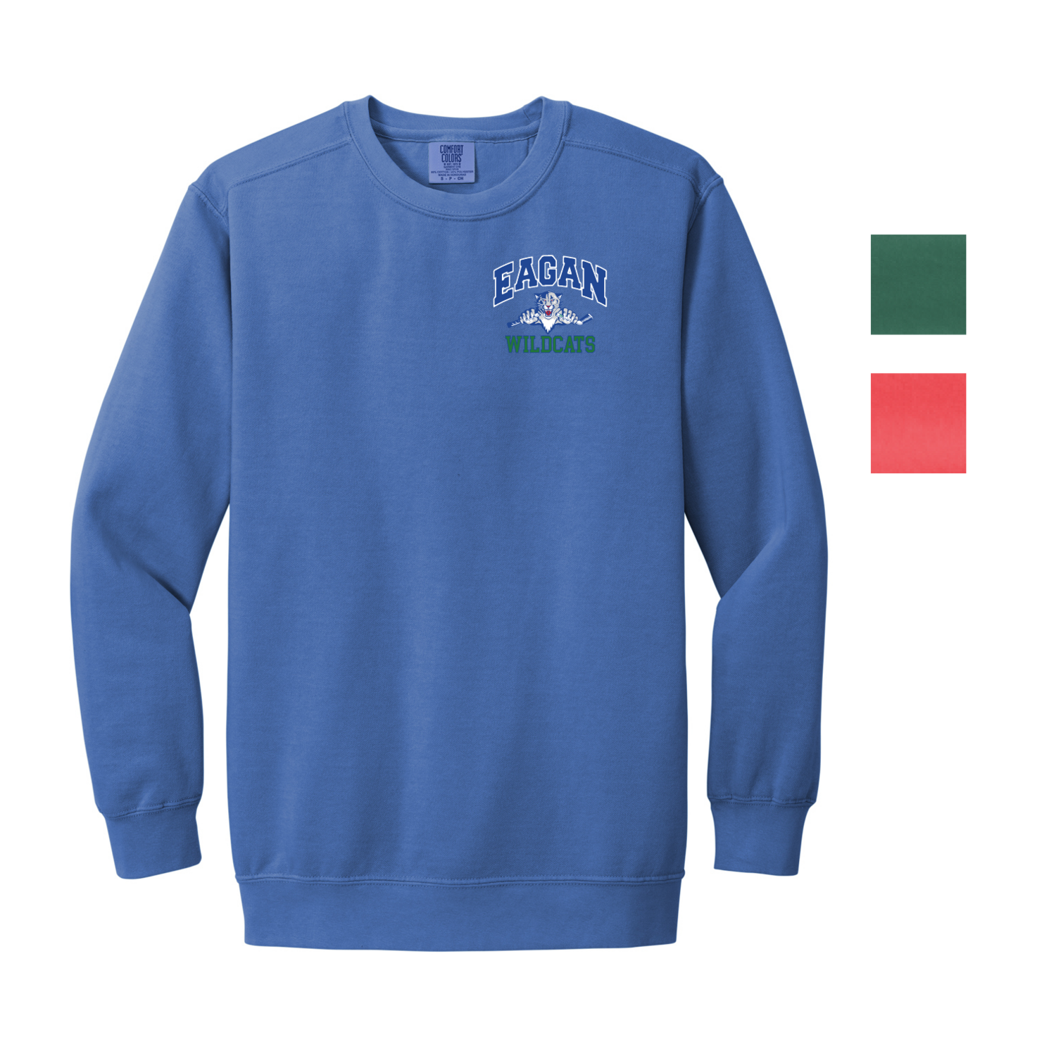 Eagan Hockey Comfort Colors Garment Dyed Sweatshirt