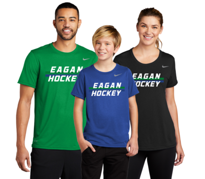 Eagan Hockey Nike Legend Dri Fit Shirts - Adult and Youth