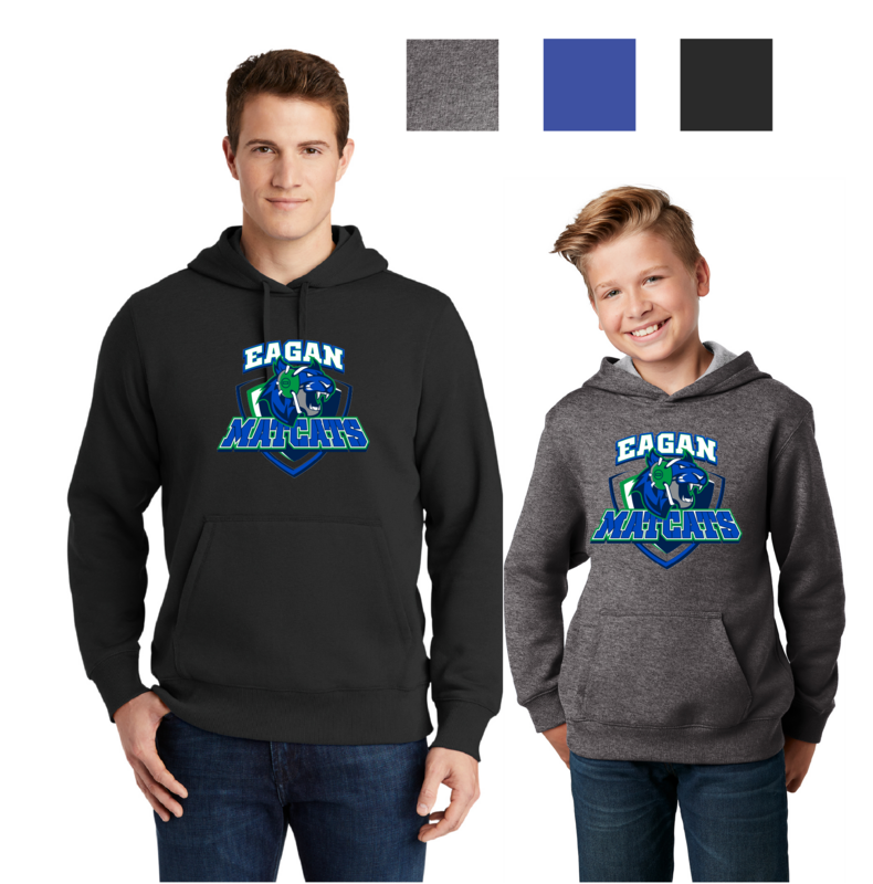 Eagan MatCats Sport-Tek Pullover Hoodie - Adult, Youth &amp; Tall