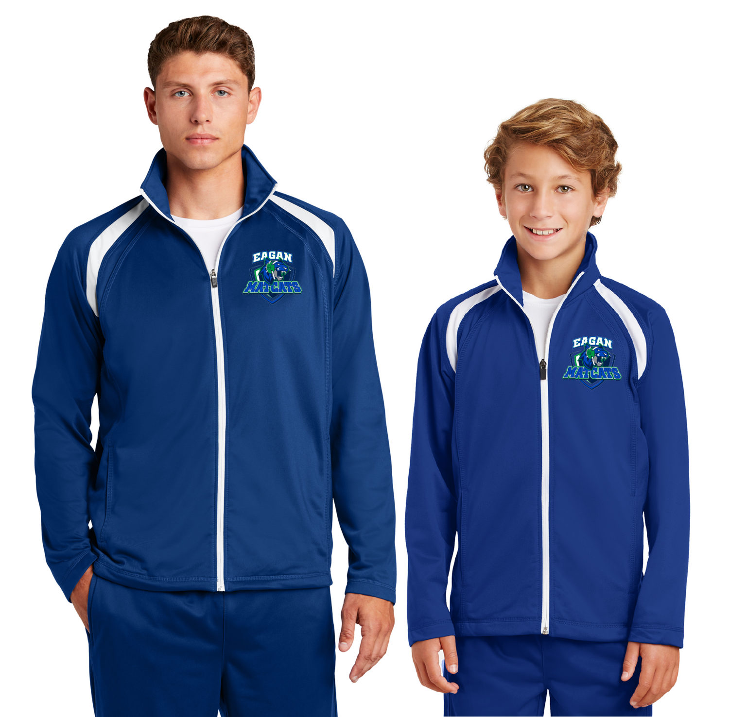 Eagan MatCats Sport-Tek Tricot Track Jacket