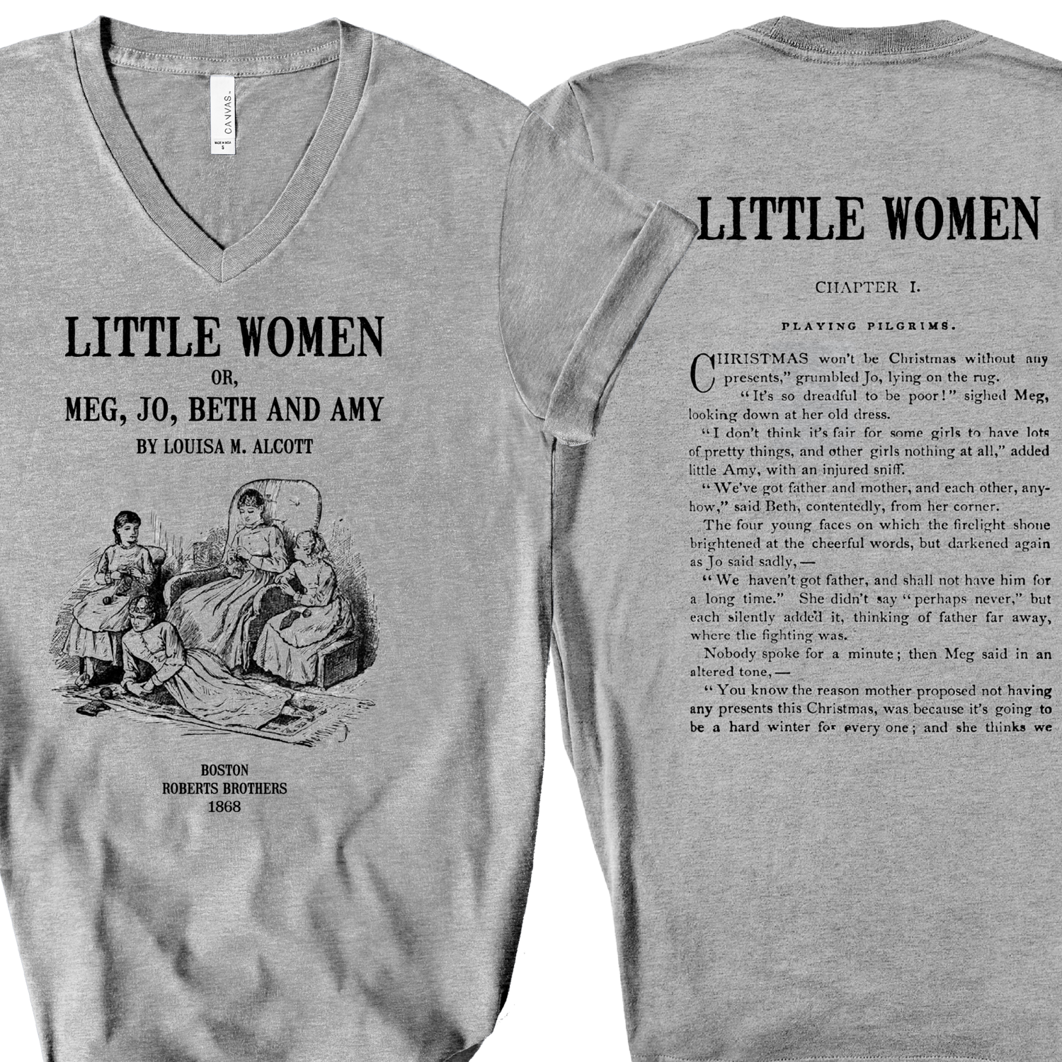 Little Women by Louisa M. Alcott Tee