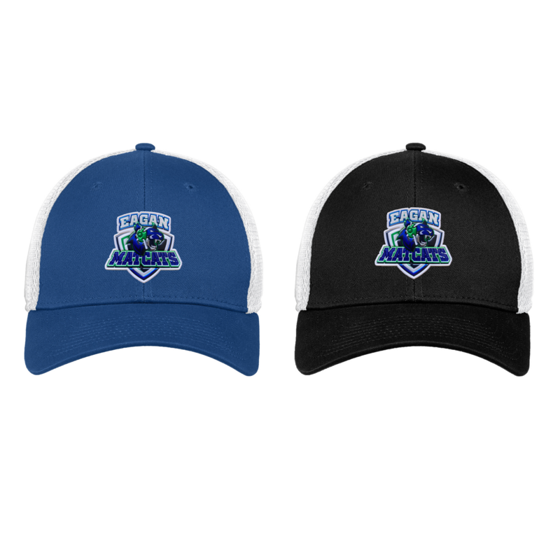 Eagan MatCats New Era Stretch Mesh Cap - YOUTH &amp; ADULT