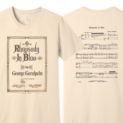 Rhapsody in Blue by George Gershwin Tee