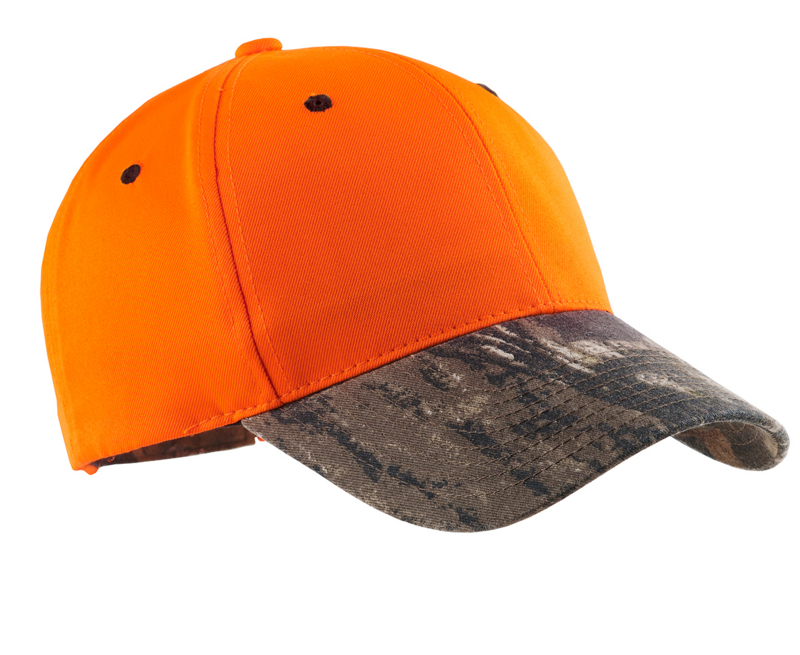 Port Authority Enhanced Visibility Cap with Camo Brim