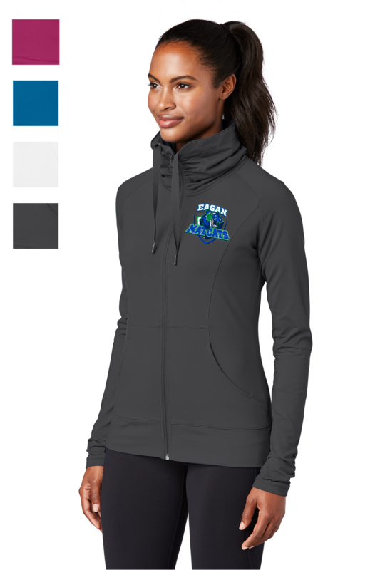 Eagan MatCats Ladies Sport-Wick Stretch Full-Zip Jacket