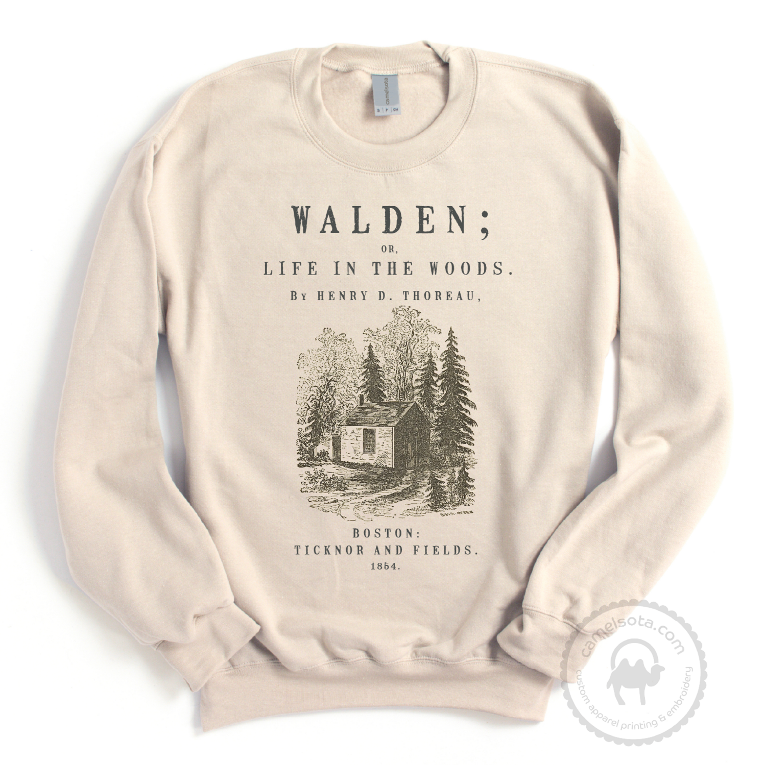 Walden by Henry David Thoreau Sweatshirt