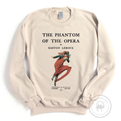 Phantom of the Opera Sweatshirt, SWEATSHIRT COLOR: NATURAL