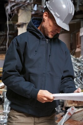 CornerStone Duck Cloth Hooded Work Jacket - Regular &amp; Tall