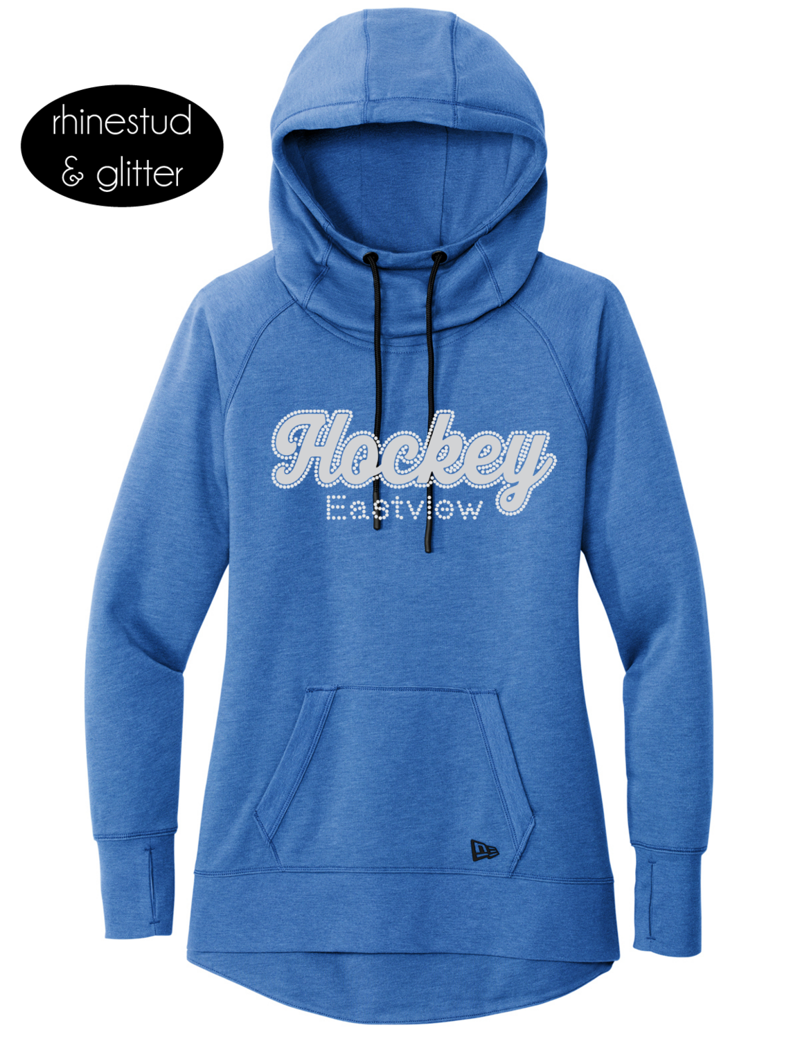 Eastview Hockey New Era Ladies Tri-Blend Pullover Hoodie