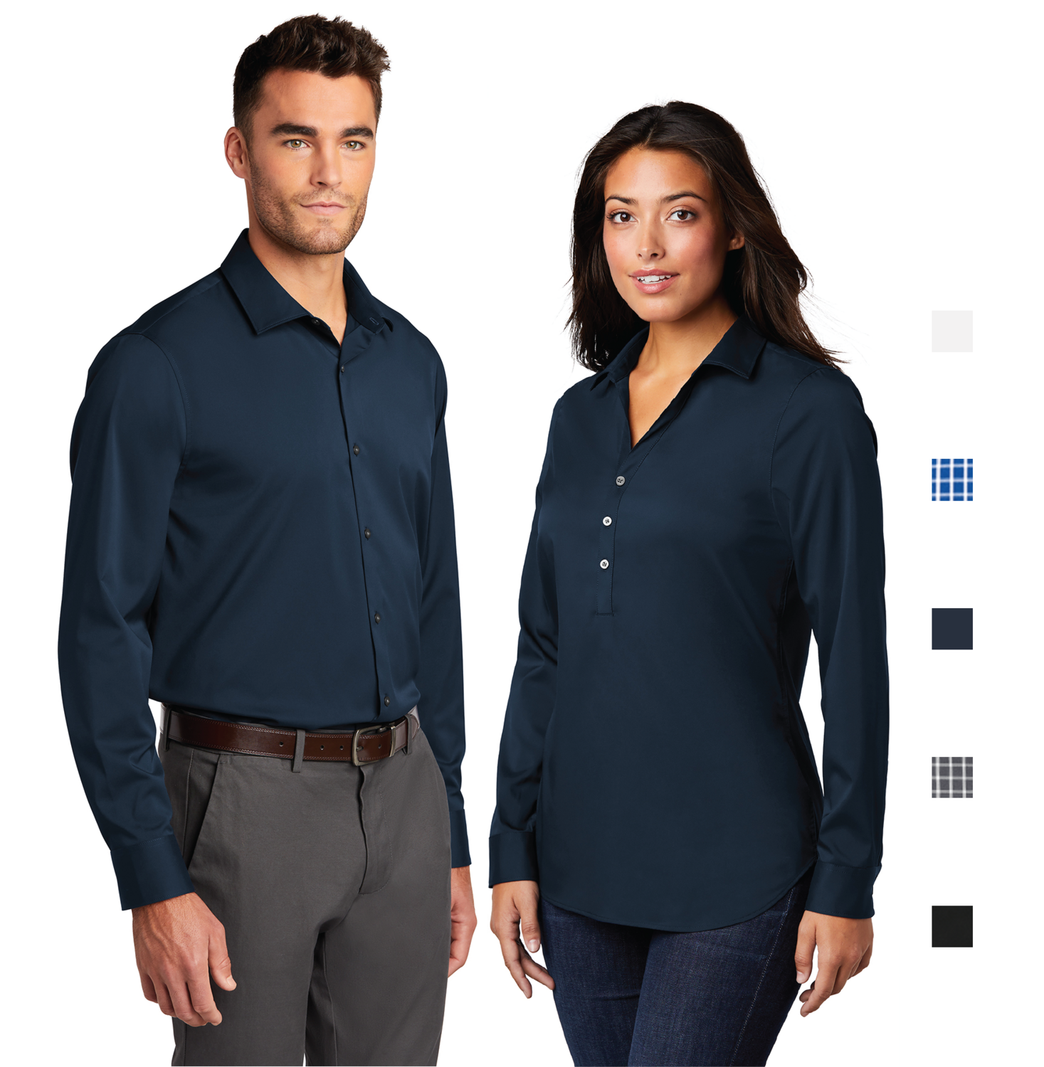 Port Authority City Stretch Shirt and Tunic - Men's & Ladies