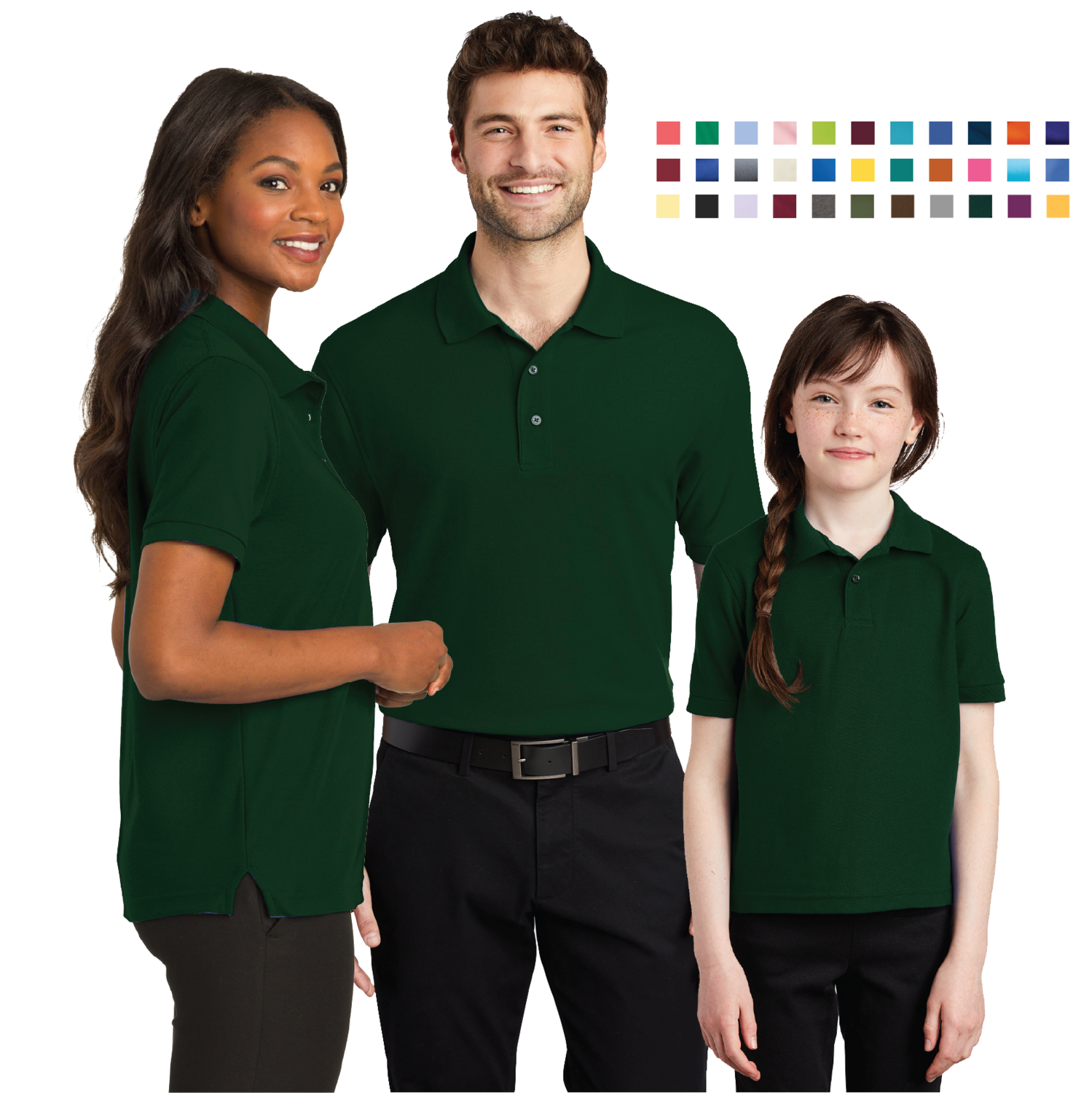 Port Authority Silk Touch Polo - Men's, Ladies, Youth & Tall
