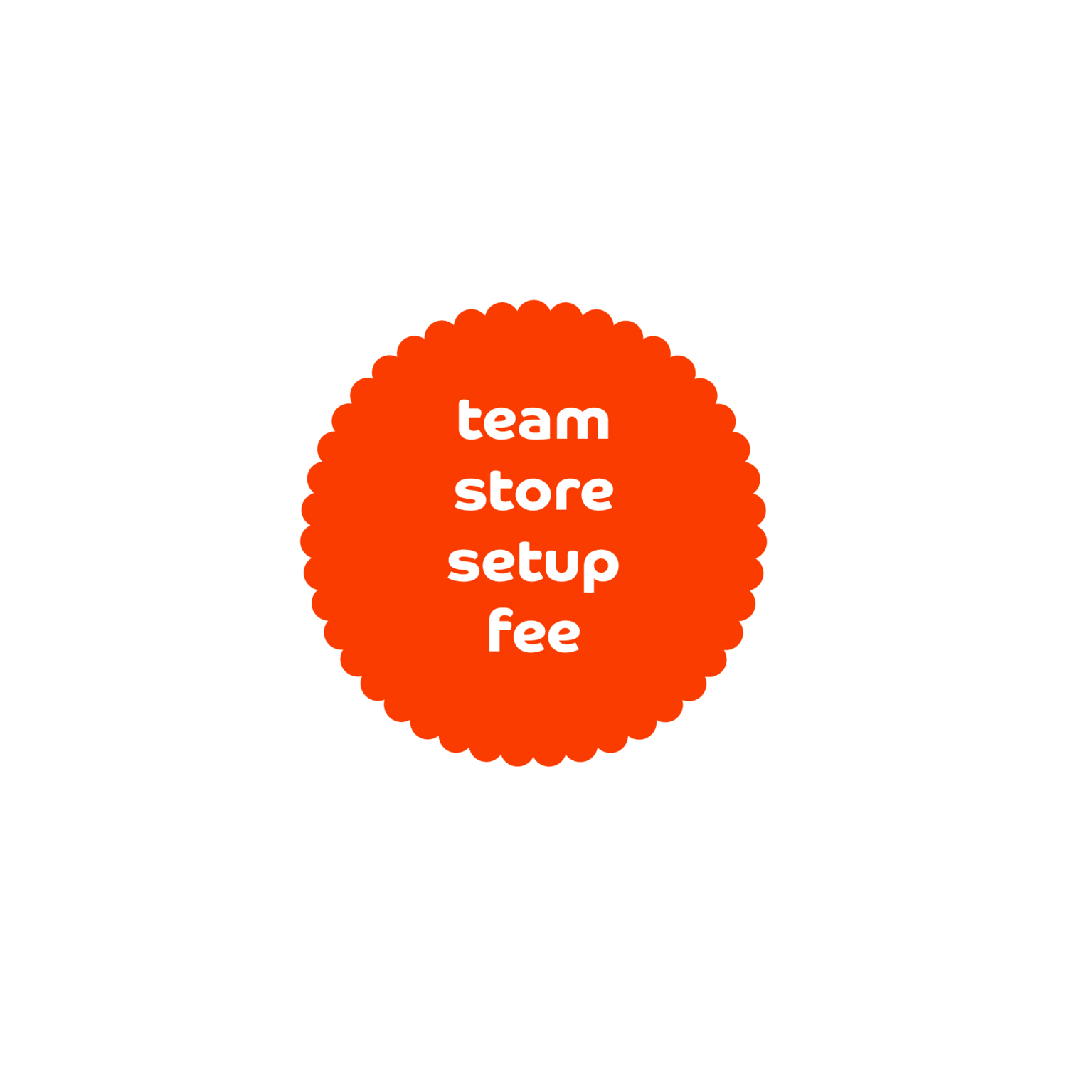 Team Store Setup Fee