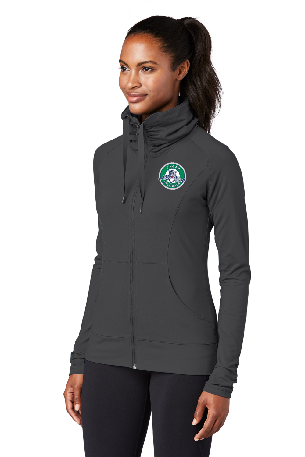 Eagan Hockey Ladies Sport-Wick Stretch Full-Zip Jacket