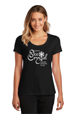 Eagan Ice Crystals Women’s Flex Scoop Neck Tee