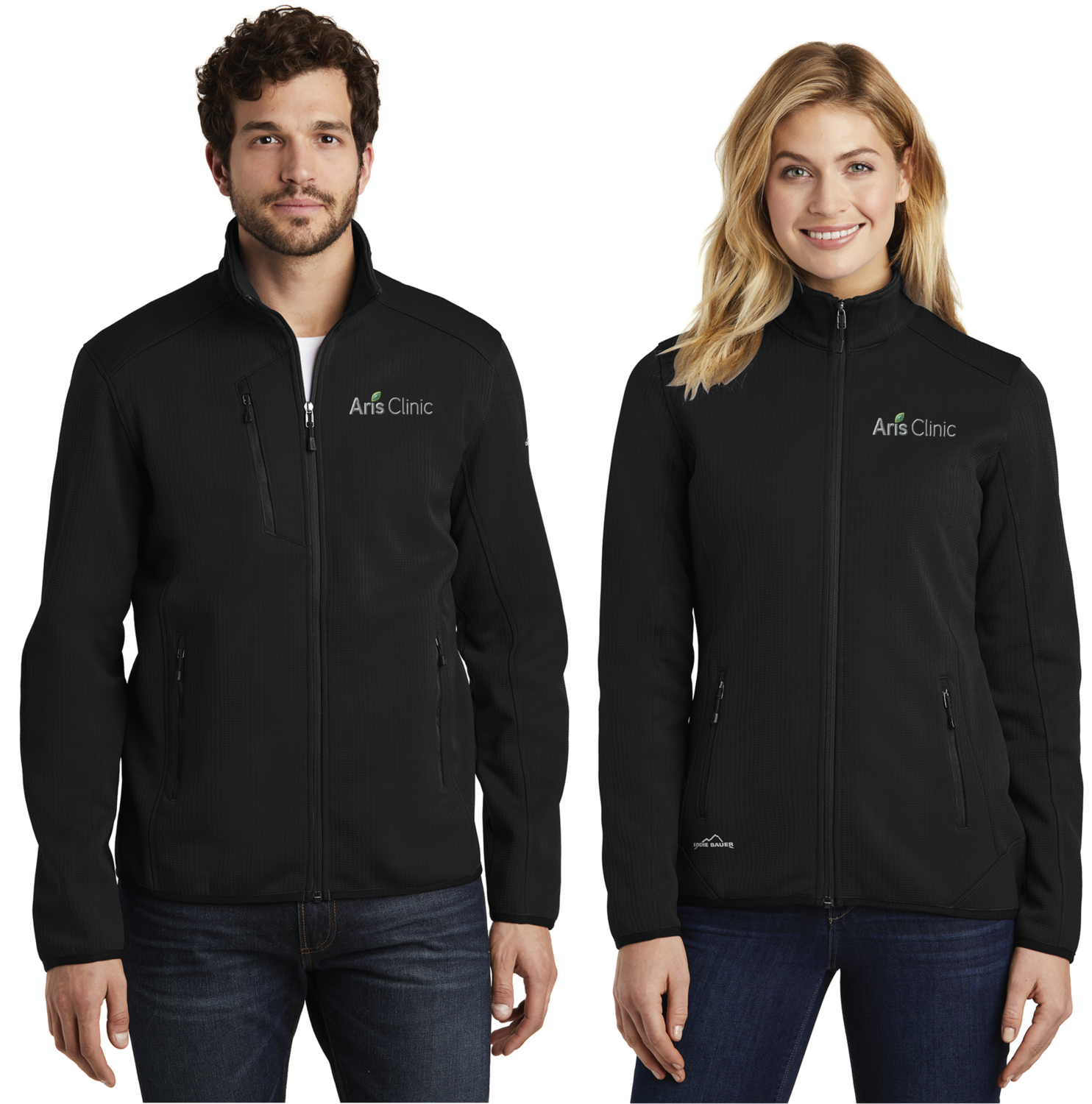 Aris Clinic Eddie Bauer Dash Full-Zip Fleece Jacket